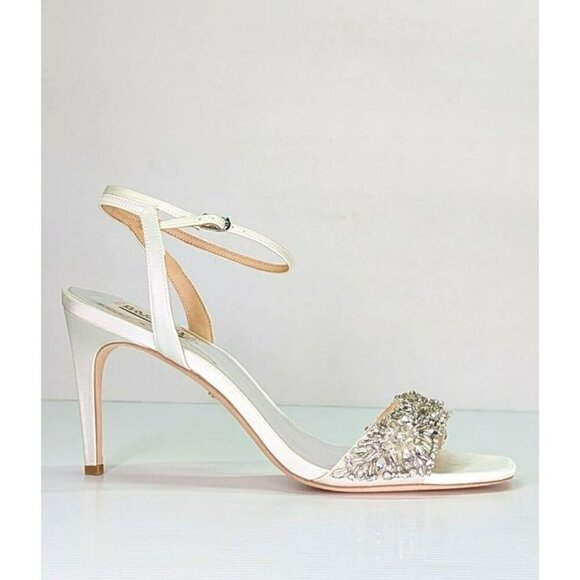 Badgley Mischka Women's Rider Ankle Strap High Heel Sandals Size 11 (MSRP $235) - Picture 2 of 10